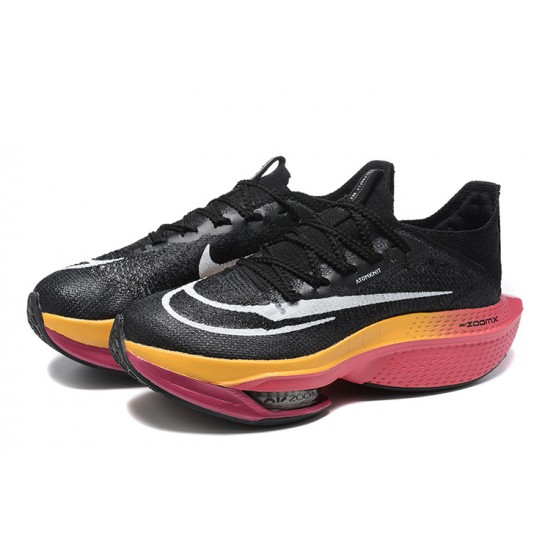 Herre Nike Air Zoom Alphafly Next 2 Black Orange Løper sko 