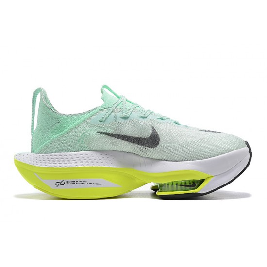 Dame/Herre Nike Air Zoom Alphafly Next 2 Grønt Løper sko 