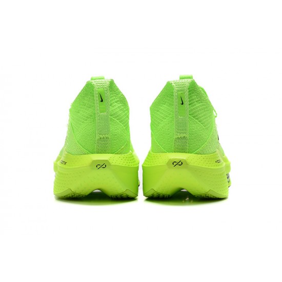 Dame/Herre Nike Air Zoom Alphafly Next 2 Neongreen Løper sko 