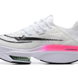 Dame/Herre Nike Air Zoom Alphafly Next 2 Pink Hvit Løper sko 