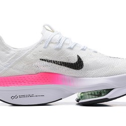 Dame/Herre Nike Air Zoom Alphafly Next 2 Pink Hvit Løper sko 