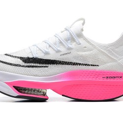 Dame/Herre Nike Air Zoom Alphafly Next 2 Hvit Pink Løper sko 