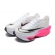 Dame/Herre Nike Air Zoom Alphafly Next 2 Hvit Pink Løper sko 