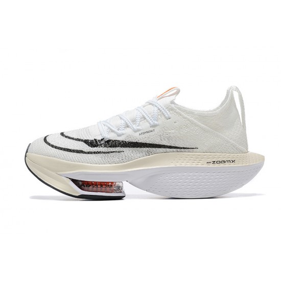 Dame/Herre Nike Air Zoom Alphafly Next 2 Hvit Løper sko 