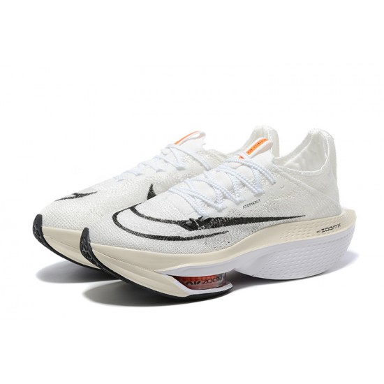 Dame/Herre Nike Air Zoom Alphafly Next 2 Hvit Løper sko 