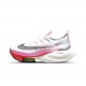 Dame/Herre Nike Air Zoom Alphafly Next 2 Hvit og Pink Løper sko 