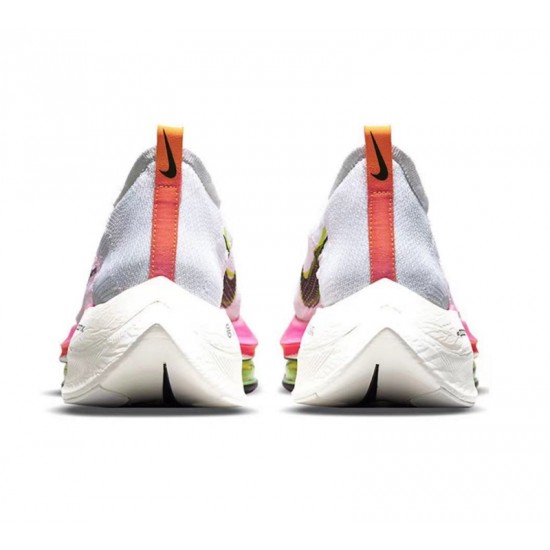 Dame/Herre Nike Air Zoom Alphafly Next 2 Hvit og Pink Løper sko 