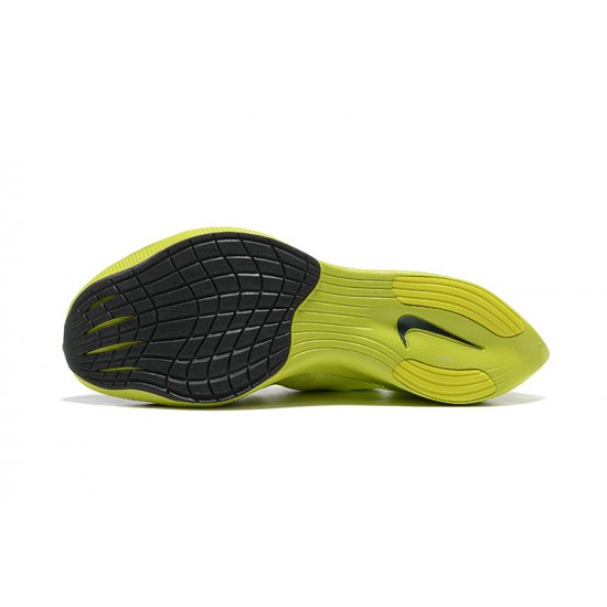 Herre Nike ZoomX VaporFly NEXT Chartreuse Black Løper sko 