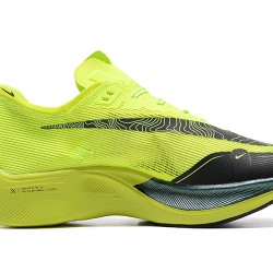 Herre Nike ZoomX VaporFly NEXT Chartreuse Black Løper sko 