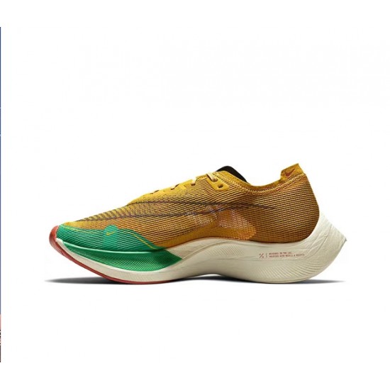 Herre Nike ZoomX VaporFly NEXT Gul Grønt Løper sko 