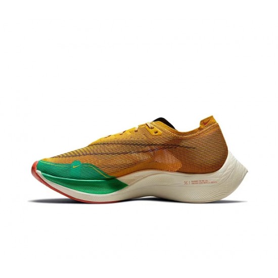 Herre Nike ZoomX VaporFly NEXT Gul Grønt Løper sko 