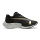 Dame/Herre Nike ZoomX VaporFly NEXT Black Gull Løper sko 