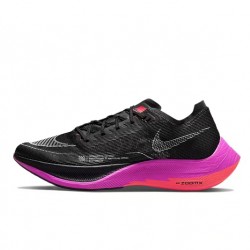 Dame/Herre Nike ZoomX VaporFly NEXT Black Purple Løper sko 