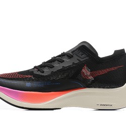 Dame/Herre Nike ZoomX VaporFly NEXT Black Rød Løper sko 