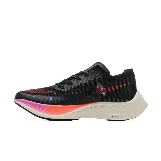 Dame/Herre Nike ZoomX VaporFly NEXT Black Rød Løper sko 