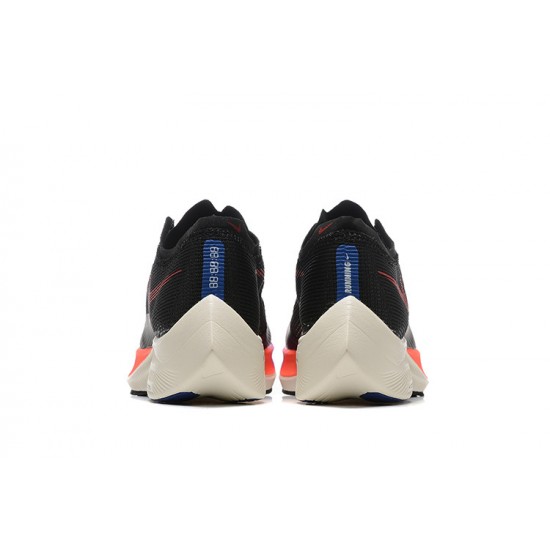 Dame/Herre Nike ZoomX VaporFly NEXT Black Rød Løper sko 