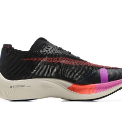 Dame/Herre Nike ZoomX VaporFly NEXT Black Rød Løper sko 