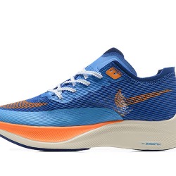 Dame/Herre Nike ZoomX VaporFly NEXT Blå Orange Løper sko 