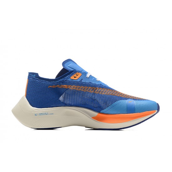 Dame/Herre Nike ZoomX VaporFly NEXT Blå Orange Løper sko 