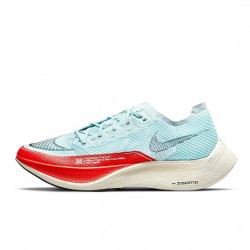 Dame/Herre Nike ZoomX VaporFly NEXT Blå Rød Løper sko 