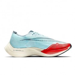 Dame/Herre Nike ZoomX VaporFly NEXT Blå Rød Løper sko 