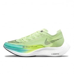 Dame/Herre Nike ZoomX VaporFly NEXT Grønt og Blå Løper sko 