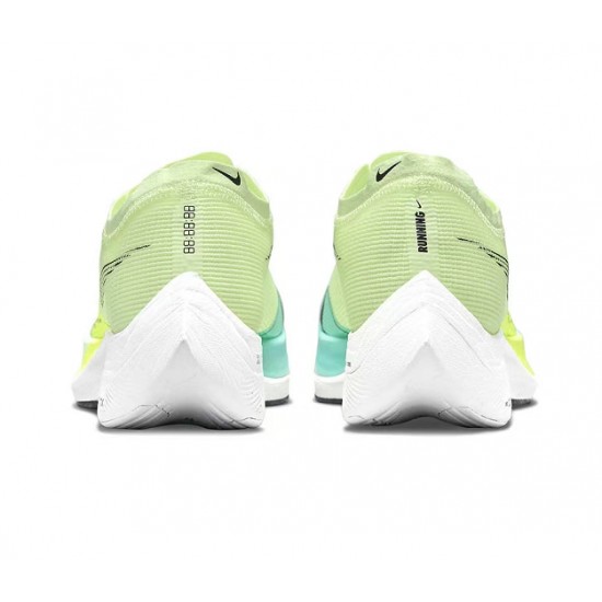 Dame/Herre Nike ZoomX VaporFly NEXT Grønt og Blå Løper sko 