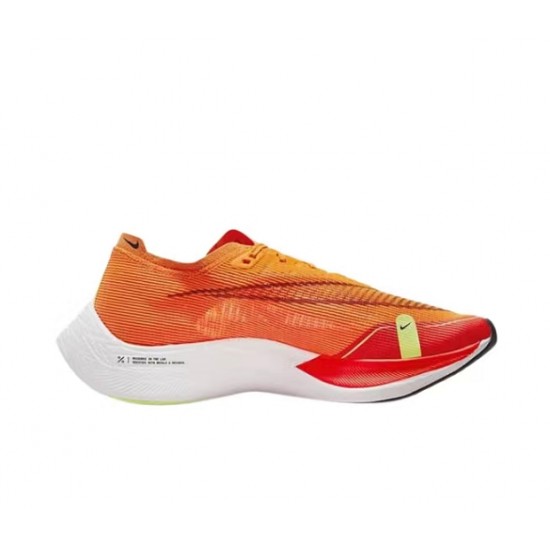 Dame/Herre Nike ZoomX VaporFly NEXT Orange Rød Løper sko 