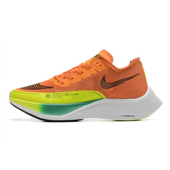 Dame/Herre Nike ZoomX VaporFly NEXT Orange Hvit Løper sko 