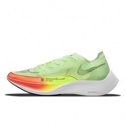 Dame/Herre Nike ZoomX VaporFly NEXT Rød Gul Løper sko 