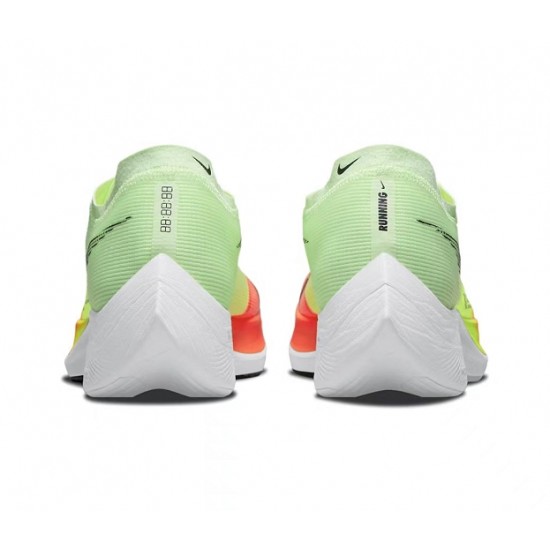 Dame/Herre Nike ZoomX VaporFly NEXT Rød Gul Løper sko 