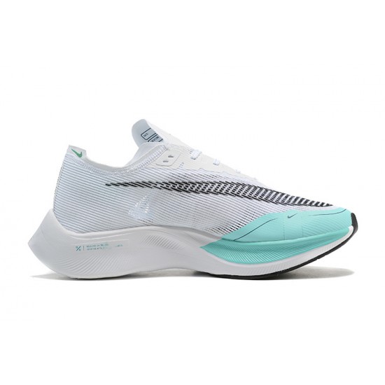 Dame/Herre Nike ZoomX VaporFly NEXT Hvit Blå Løper sko 