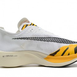 Dame/Herre Nike ZoomX VaporFly NEXT Hvit Orange Løper sko 