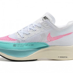 Dame/Herre Nike ZoomX VaporFly NEXT Hvit Pink Løper sko 