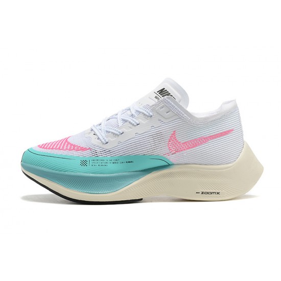 Dame/Herre Nike ZoomX VaporFly NEXT Hvit Pink Løper sko 