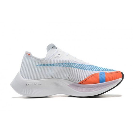 Dame/Herre Nike ZoomX VaporFly NEXT Hvit Rød Løper sko 