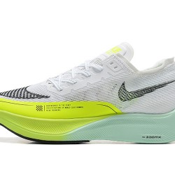 Dame/Herre Nike ZoomX VaporFly NEXT Hvit Gul Løper sko 