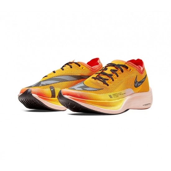 Dame/Herre Nike ZoomX VaporFly NEXT Gul Black Løper sko 