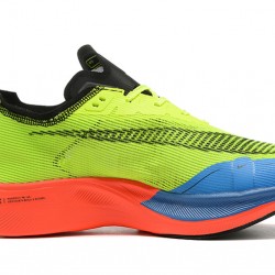 Dame/Herre Nike ZoomX VaporFly NEXT Gul Blå Løper sko 