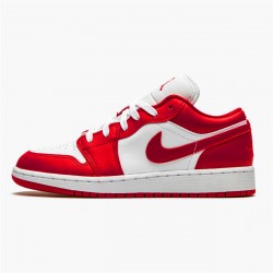 Jordan 1 Low Gym Red White (GS) Gym Röd/Gym Röd-Vit Jordan Sko 553560-611