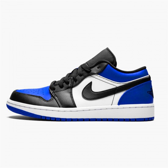 Jordan 1 Low Royal Toe Sport Royal/Vit-Svart Jordan Sko CQ9446-400