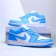 Jordan 1 Low UNC University Blå/University Blå-Vit Jordan Sko AO9944-441