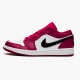 Jordan 1 Low Noble Red Noble Röd/Svart-Vit-Noble Röd Jordan Sko 553558-604