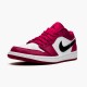 Jordan 1 Low Noble Red Noble Röd/Svart-Vit-Noble Röd Jordan Sko 553558-604