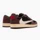 Jordan 1 Low OG SP Travis Scott Svart/Dark Mocha-University Röd-Sail Jordan Sko CQ4277-001