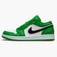 Jordan 1 Low Pine Green Pine Grön/Svart-Vit Jordan Sko 553558-301