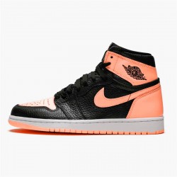 Jordan 1 High Black Crimson Tint Svart/Crimson Tint-Vit-Hyper Rosa-Mystic Grön Jordan Sko 555088-081