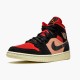 Jordan 1 Mid Canyon Rust Particle Beige/Svart-Canyon Rust-Sail Jordan Sko BQ6472-202