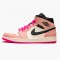 Jordan 1 Mid Crimson Tint Crimson Tint/Hyper Rosa-Svart-Sail Jordan Sko 852542-801