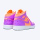 Jordan 1 Mid SE GS Atomic Pulse Orange Pulse/Atomic Violet/Laser Crimson/Voltage Lila/Vit Jordan Sko AV5174-800